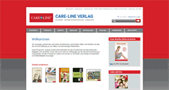 Desktop Screenshot of care-line-verlag.de